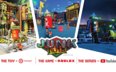 JUNKBOTS UNIVERSE EXPANSION INCLUDES ROBLOX GAME AND YOUTUBE SERIES