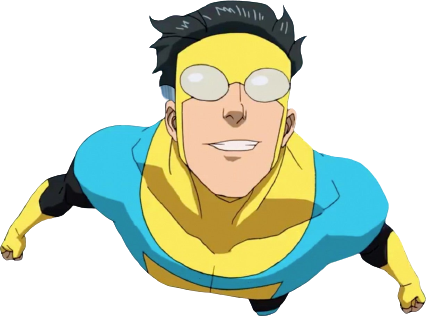INVINCIBLE ANIMATION MARK FLYING