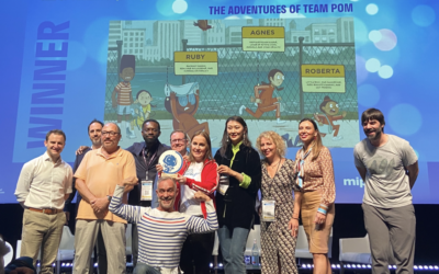 Winners! Wind Sun Sky’s Adventures of Team Pom wins MipJr pitch competition