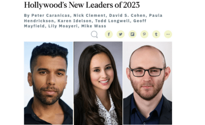 Wind Sun Sky’s Director of Development Toni Gutierrez makes Hollywood’s New Leaders of 2023