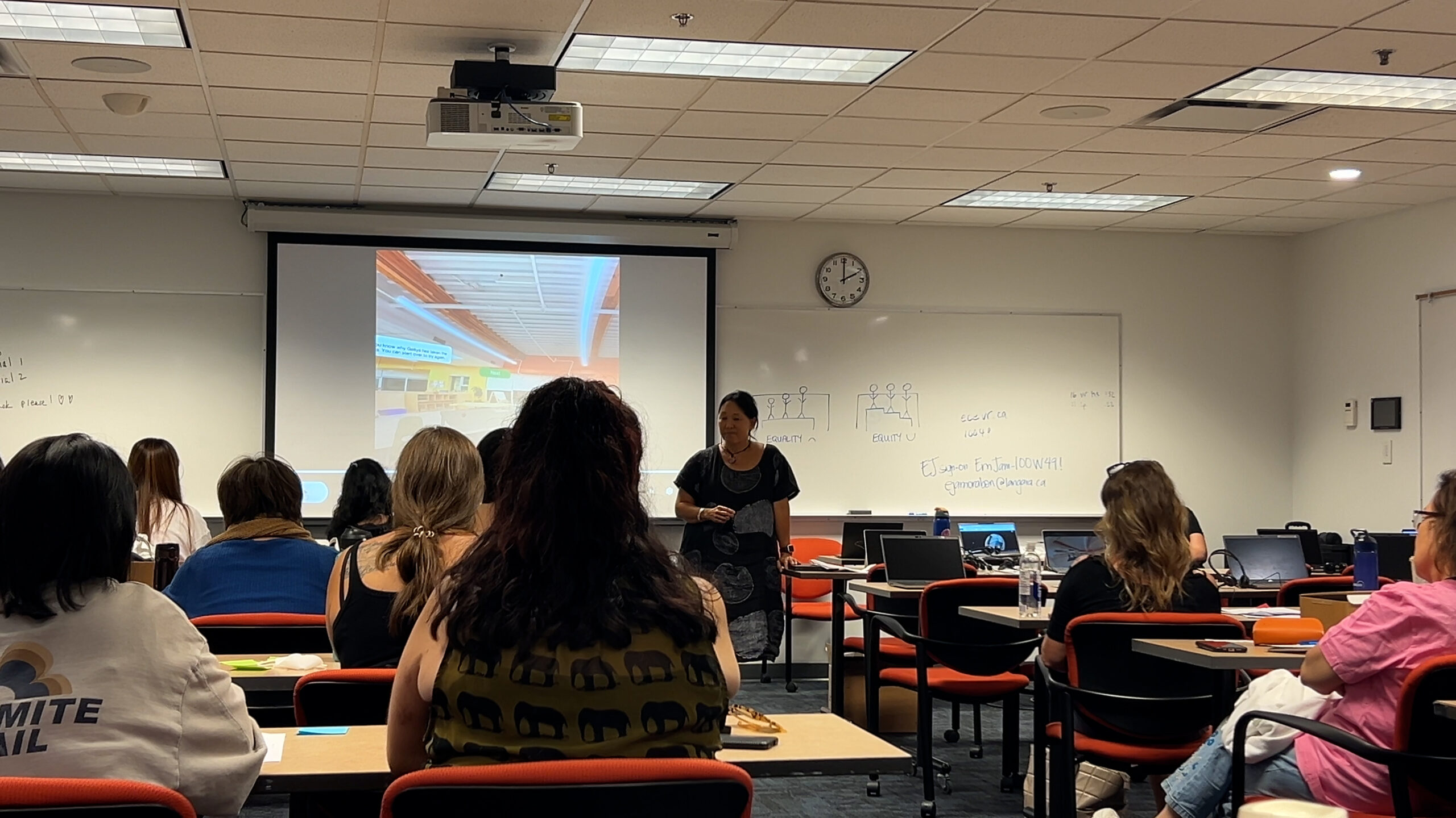 Langara classroom 1